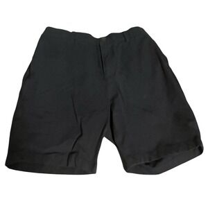 Mugsy Travelers Shorts Mens 36 Morgan Chino Stretch Black 8" Golf Pockets J6TCBC